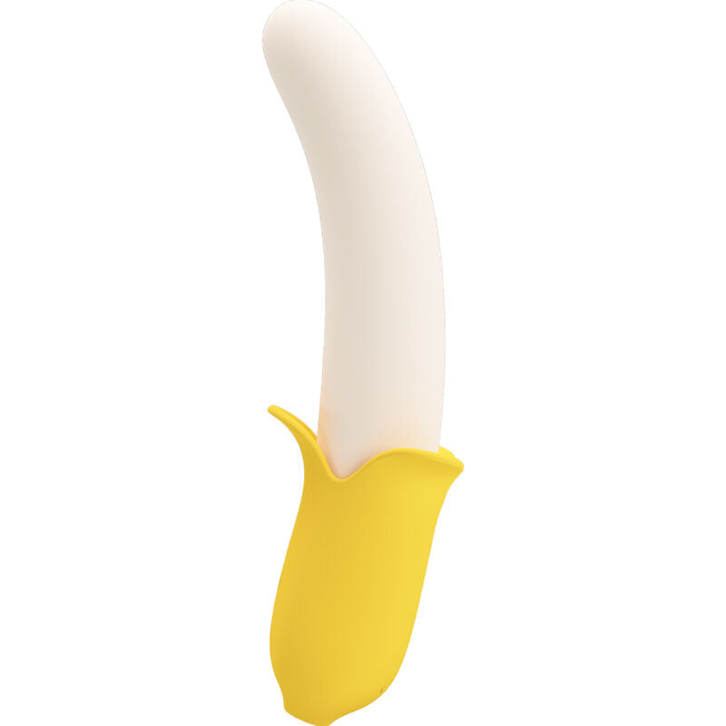 PRETTY LOVE - BANANA GEEK SUPER POTÊNCIA 7 VIBRAÇÕES UP&DOWN SILICONE PRETO