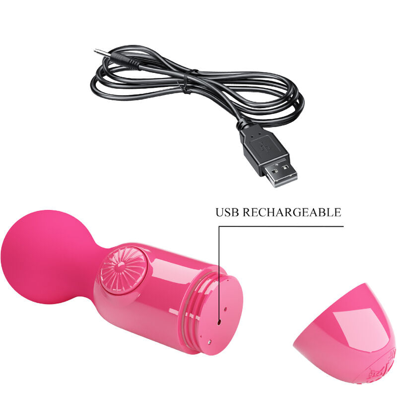 PRETTY LOVE - MINI MASAJEADOR PESSOAL MAGENTA