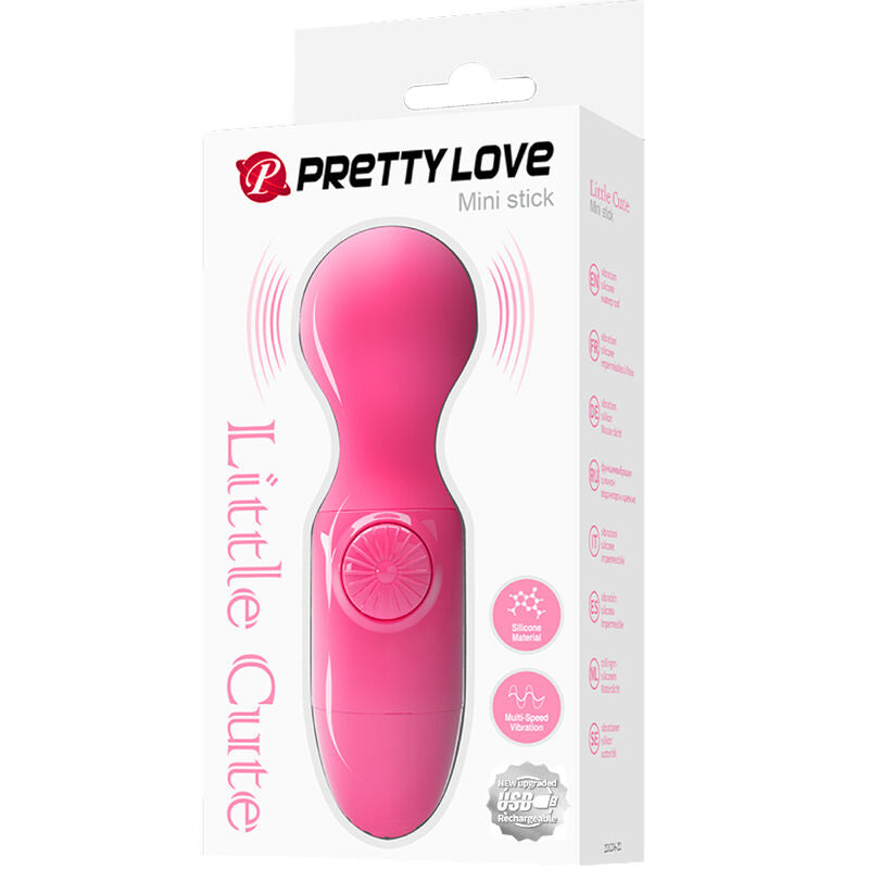 PRETTY LOVE - MINI MASAJEADOR PESSOAL MAGENTA