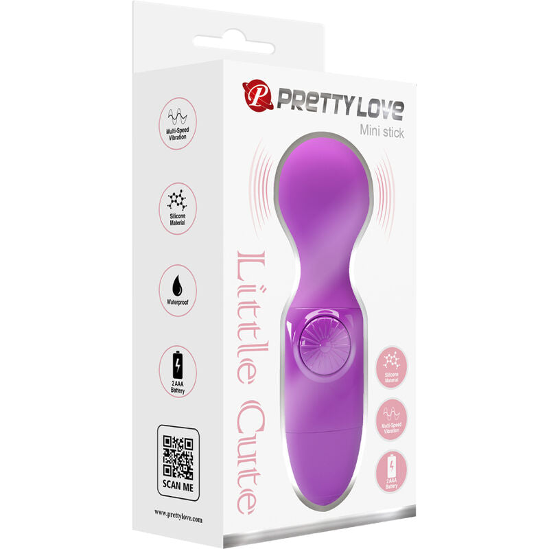 PRETTY LOVE - MINI MASAJEADOR PESSOAL ROXO