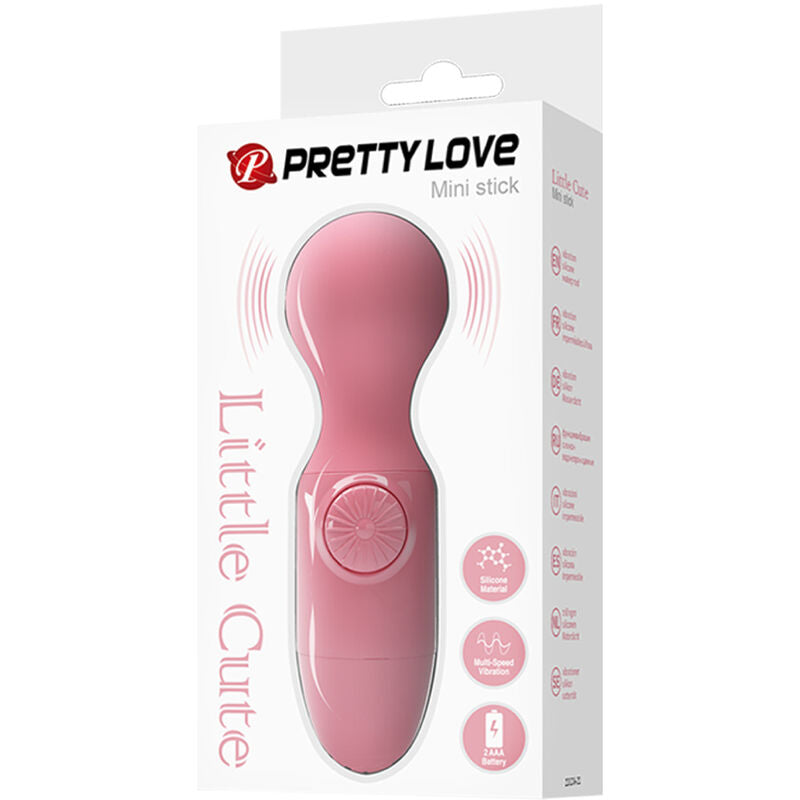 PRETTY LOVE - MINI MASAJEADOR PESSOAL ROSA