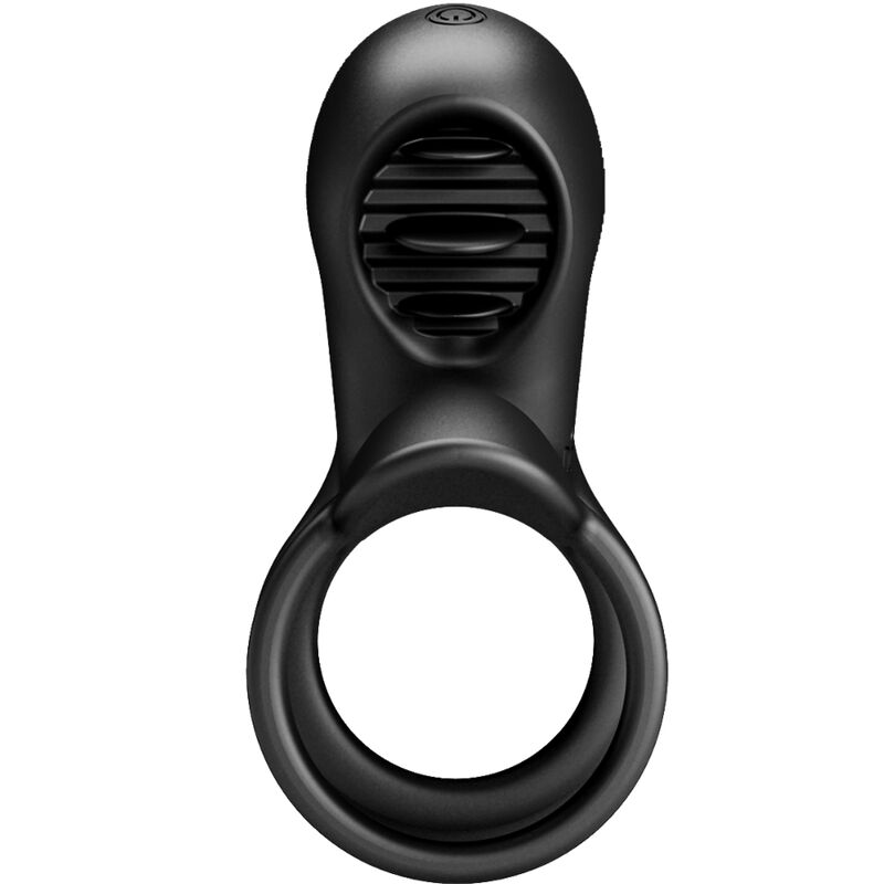 PRETTY LOVE - BAINHA DE PÊNIS JAMMY 12 VIBRAÕES COM LÍNGUA DE SILICONA RECARREGVEL