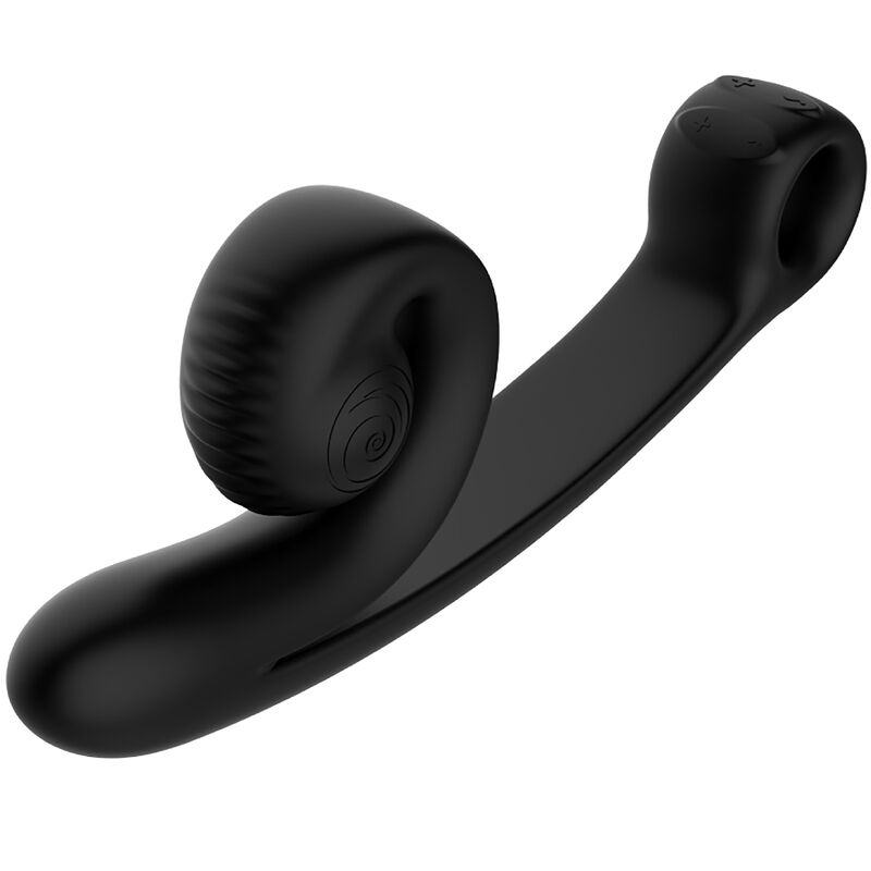 VIBRADOR CARACOL - VIBRADOR CURVO PRETO