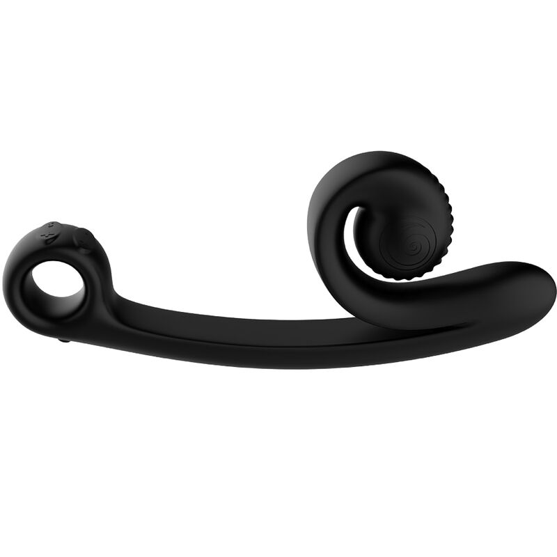 VIBRADOR CARACOL - VIBRADOR CURVO PRETO