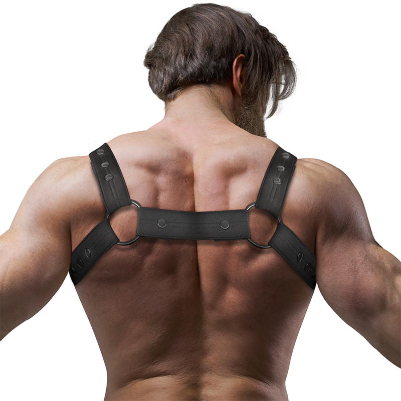 FETISH ACTITUD SUMISA - ARNÊS ESPORTIVO DE NEOPRENO AJUSTVEL PARA HOMENS
