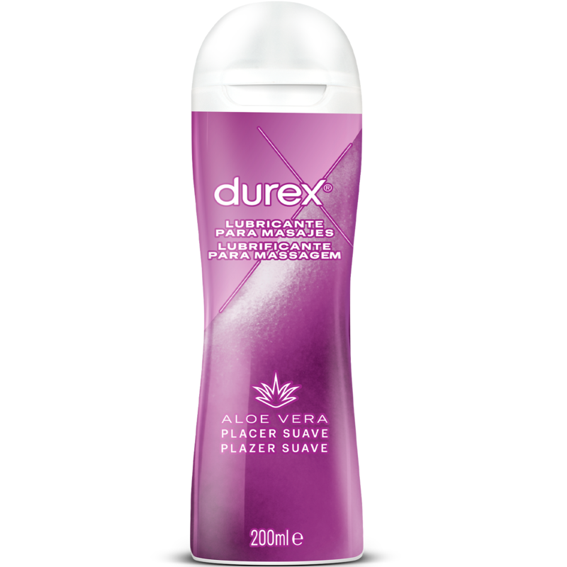 DUREX - PLAY 2-1 LUBRIFICANTE ÍNTIMO E MASSAGEM ALOE VERA - Sex Shop Sexy