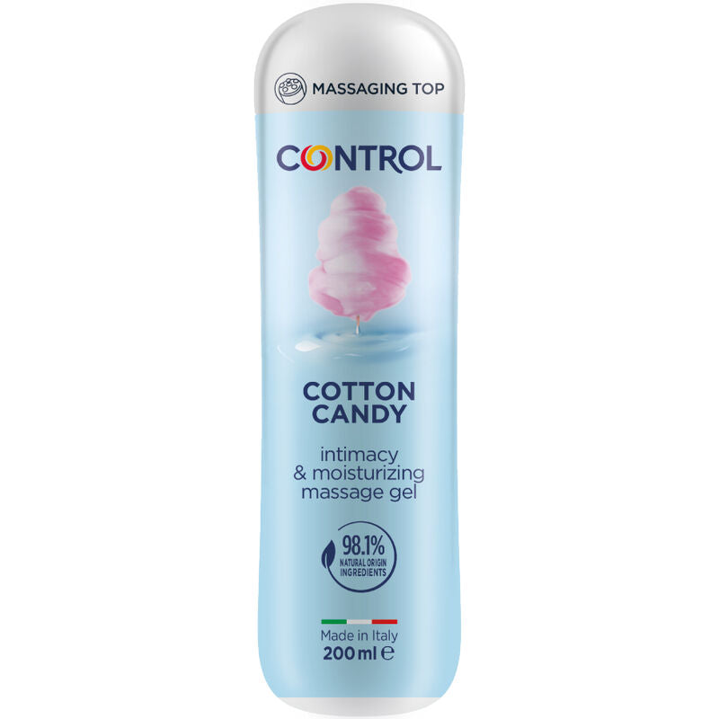 Control - Gel De Masaje Algodão Doce 3 Em 1 200 Ml