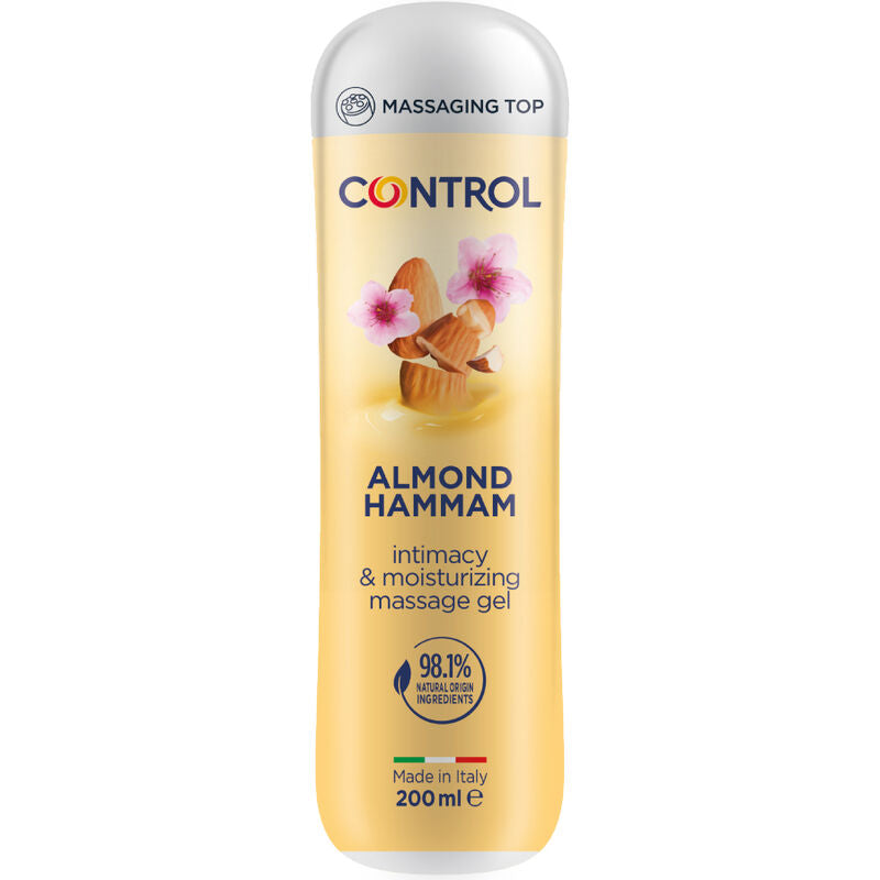 Control - Gel De Masaje Hammam De Amêndoa 3 Em 1 200 Ml