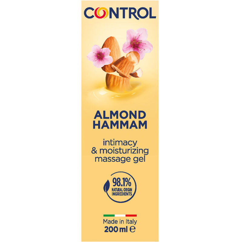 Control - Gel De Masaje Hammam De Amêndoa 3 Em 1 200 Ml