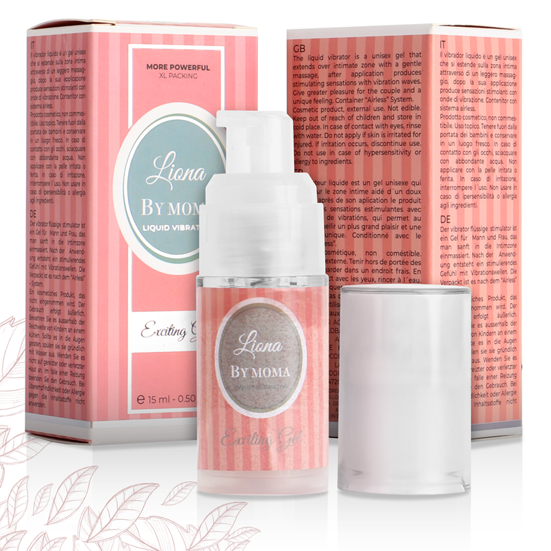 LIONA BY MOMA - GEL VIBRADOR LÍQUIDO EXCITANTE 15 ML