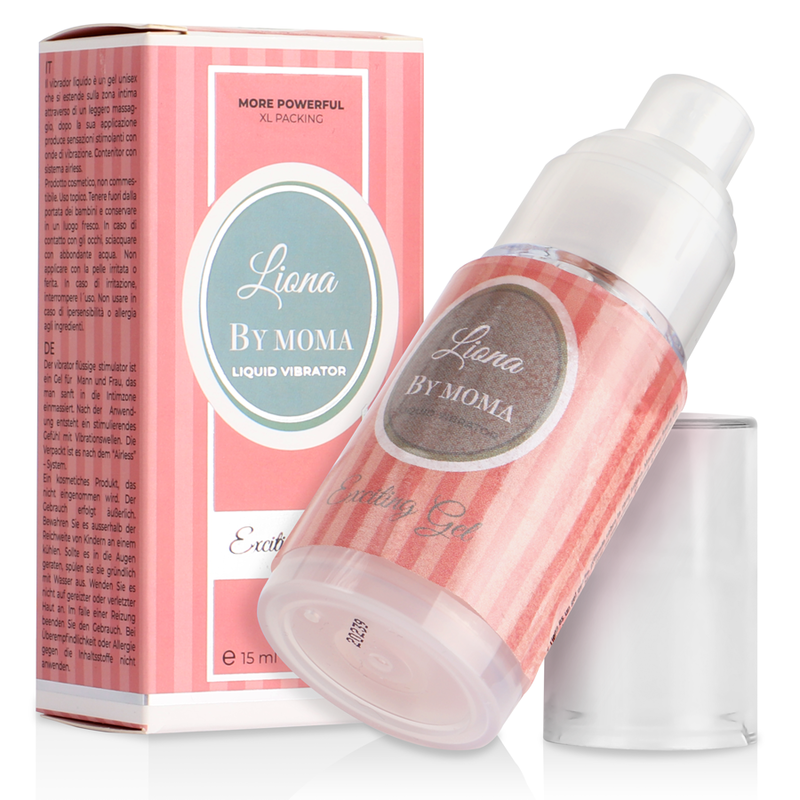LIONA BY MOMA - GEL VIBRADOR LÍQUIDO EXCITANTE 15 ML