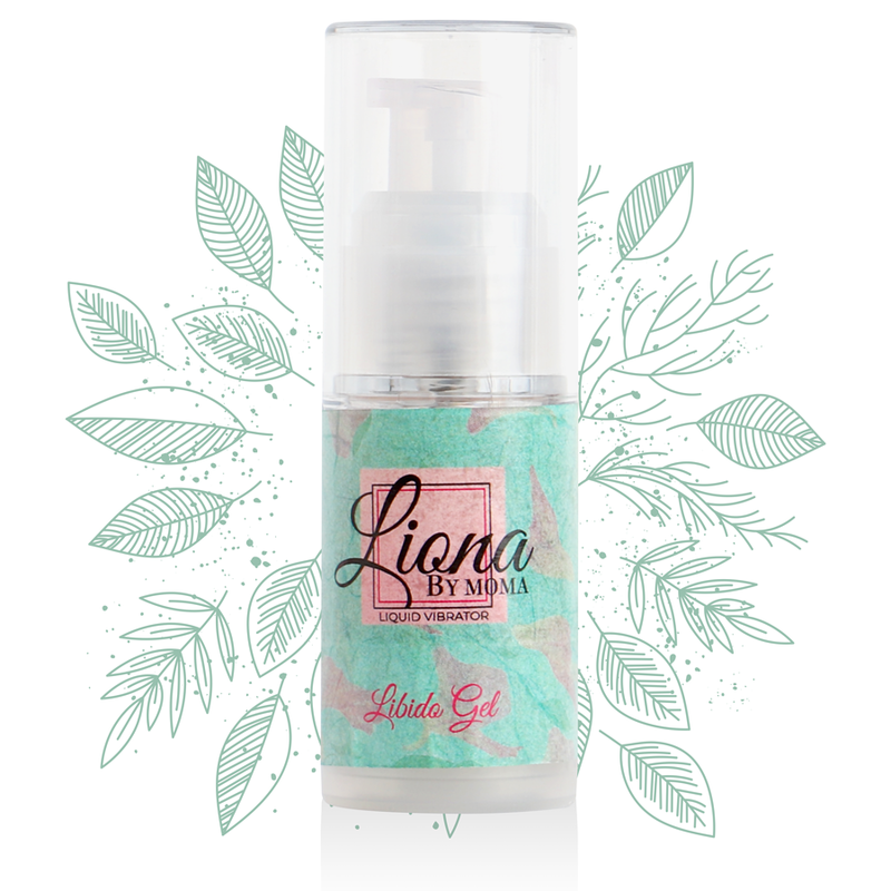 LIONA BY MOMA - VIBRADOR LÍQUIDO GEL LIBIDO 15 ML