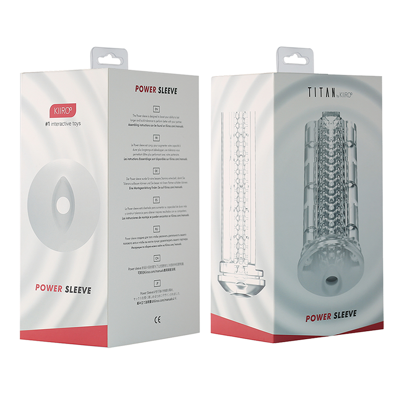 KIIROO - TITAN CAPA MASTURBADOR POWER + DESEMPENHO