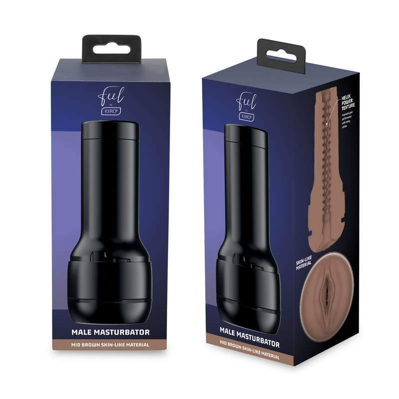 KIIROO - FEEL STROKER MASTURBADOR ESTIMULADOR - CASTANHO