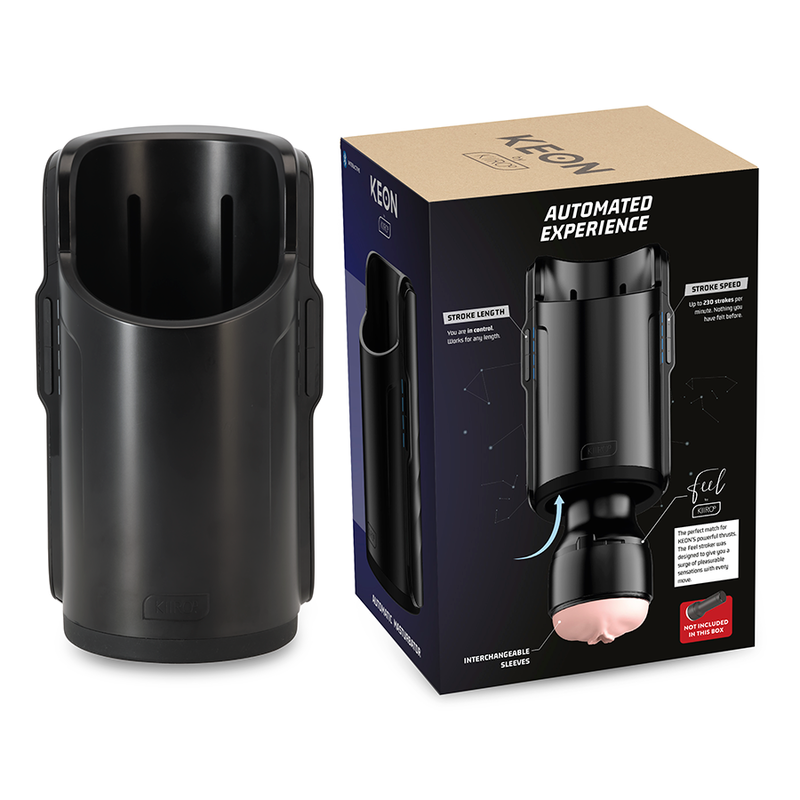 KIIROO - KEON + FEEL NICOLETTE SHEA STROKER + LUBRIFICANTE DE CALIDAD AQUA 50 ML