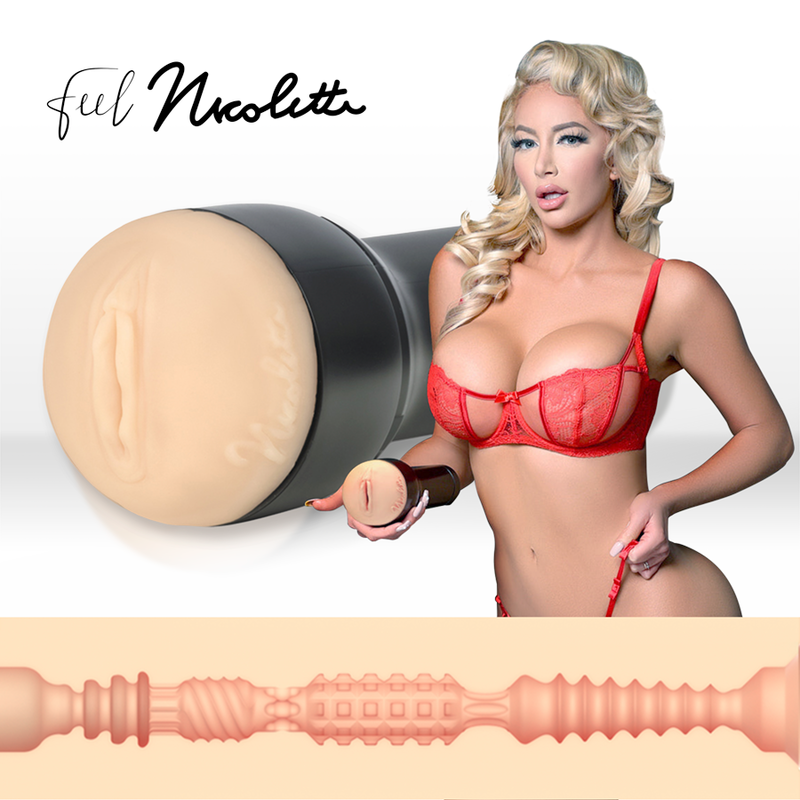 KIIROO - KEON + FEEL NICOLETTE SHEA STROKER + LUBRIFICANTE DE CALIDAD AQUA 50 ML