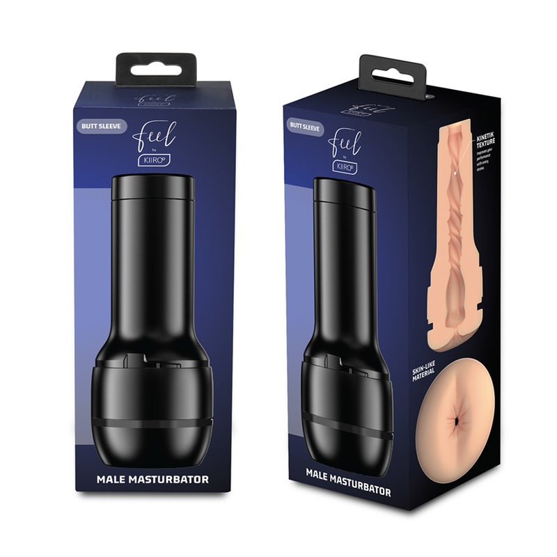 KIIROO - FEEL STROKER MASTURBADOR DE nalgas GENÉRICO - PLIDO