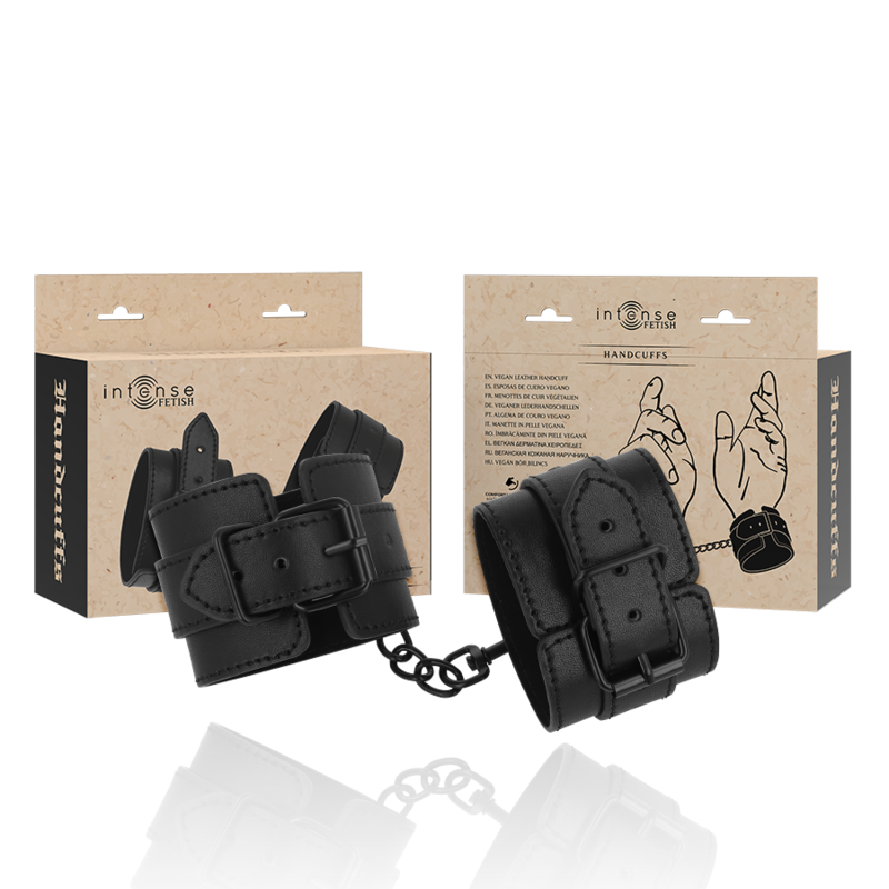 INTENSO - FETISH ALGEMAS DE COURO VEGANO