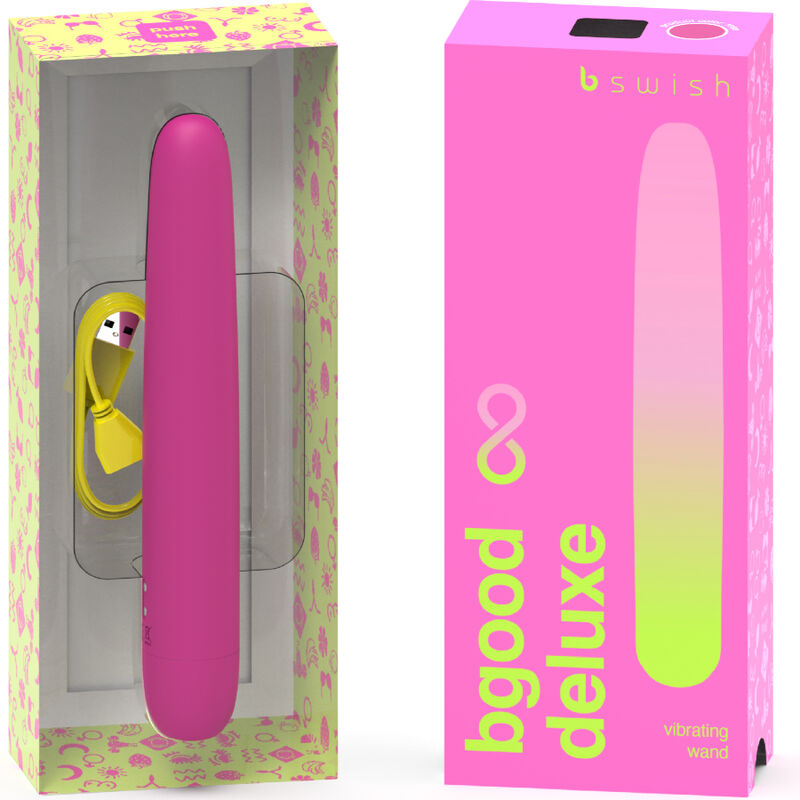 B SWISH - BGOOD INFINITE DELUXE VIBRADOR RECARREGVEL ROSA SILICONA