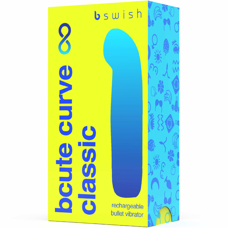 B SWISH - BCUTE CURVE INFINITE CLASSIC RECARREGVEL VIBRADOR DE SILICONA AMARELO