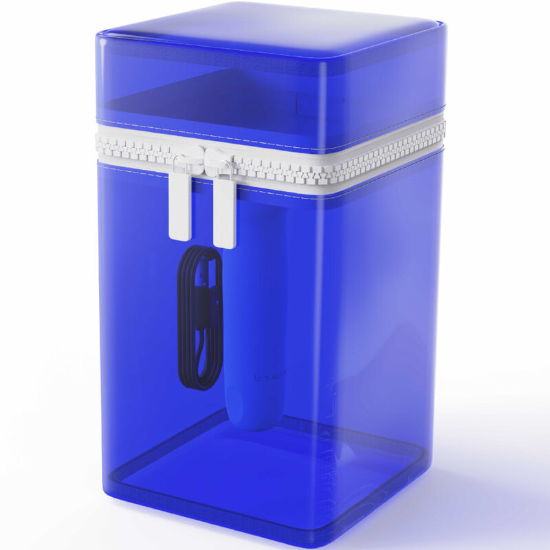 B SWISH - BCUTE CURVE INFINITE CLASSIC EDIO LIMITADA VIBRADOR RECARREGVEL DE SILICONA AZUL