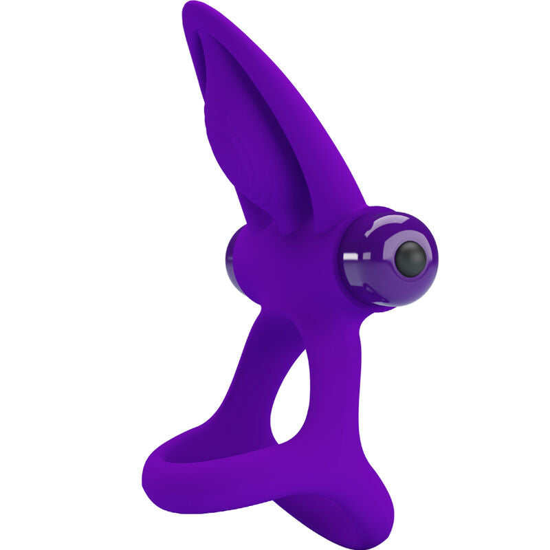 PRETTY LOVE - ANEL VIBRADOR 10 VIBRAÕES LILA SILICONA