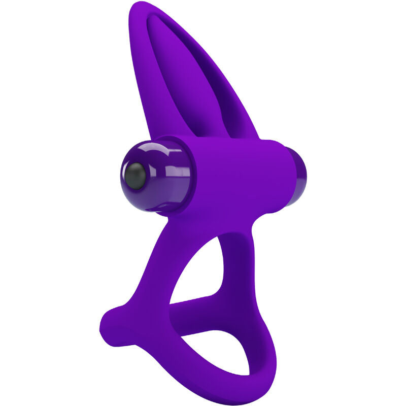 PRETTY LOVE - ANEL VIBRADOR 10 VIBRAÕES LILA SILICONA