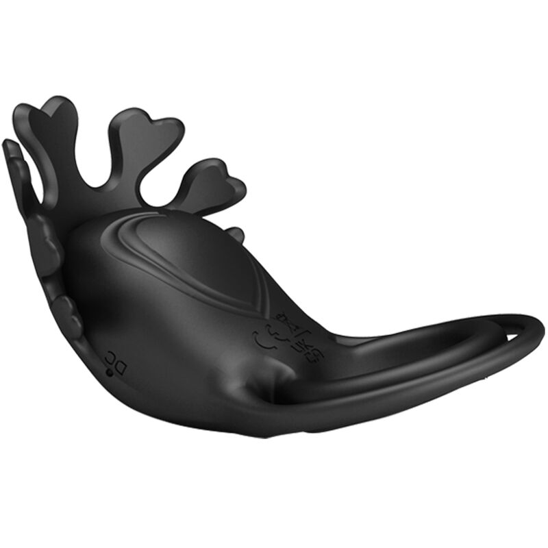 PRETTY LOVE - ANEL VIBRADOR RUBEN 7 VIBRAÕES SILICONA PRETO