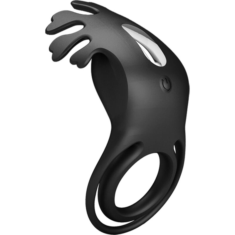 PRETTY LOVE - ANEL VIBRADOR RUBEN 7 VIBRAÕES SILICONA PRETO