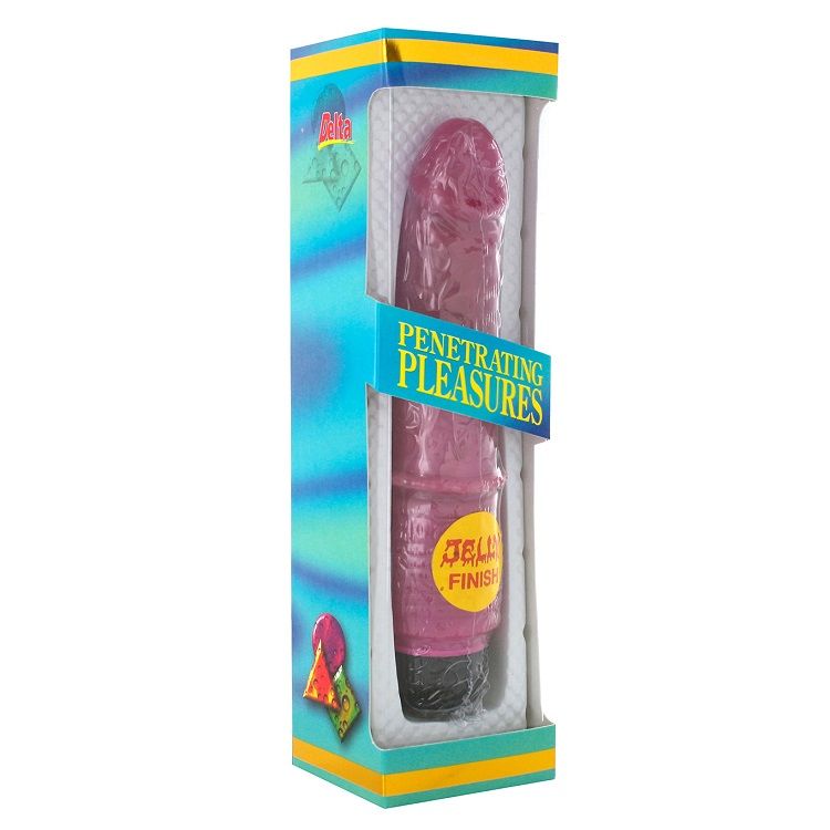 SEVEN CREATIONS - JELLY LILÁS VIBRADOR FLEX - Sex Shop Sexy