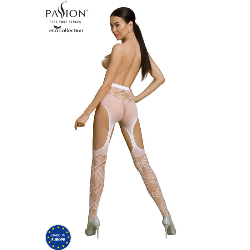 Passion - Bodystocking Colección Eco Eco S005 Preto
