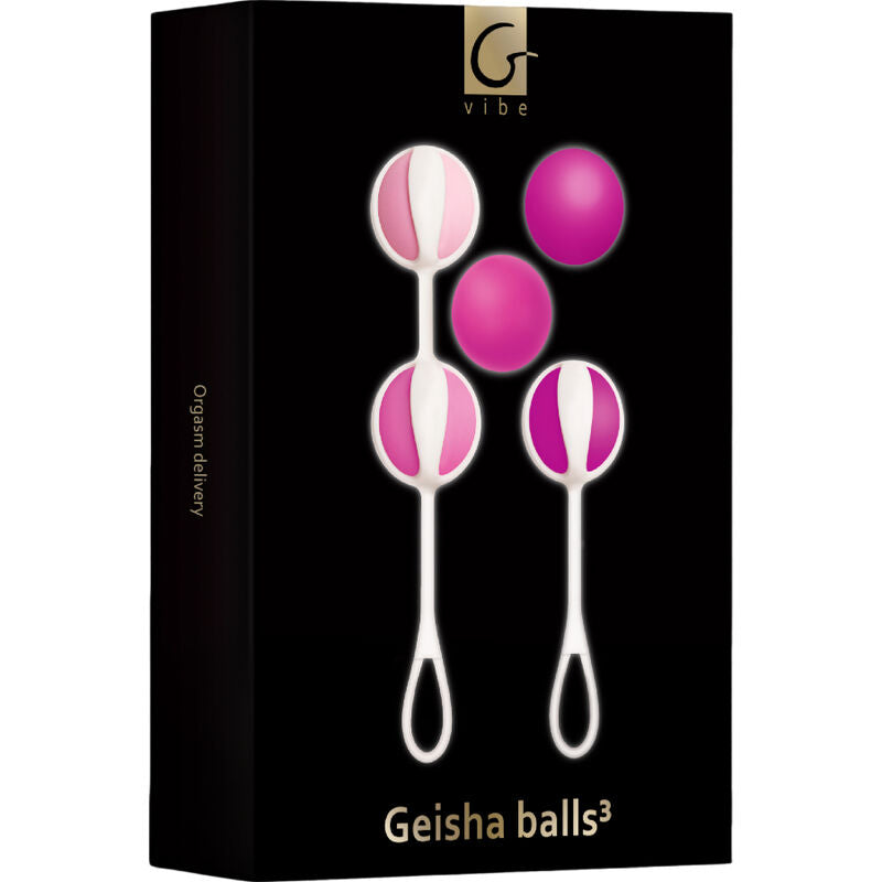 G-VIBE - CONJUNTO 5 GEISHA BALLS3 ROSA