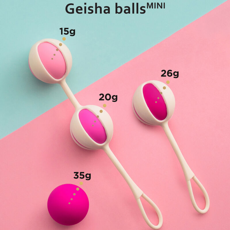 G-VIBE - CONJUNTO 4 GEISHA BALLS MINI ROXO