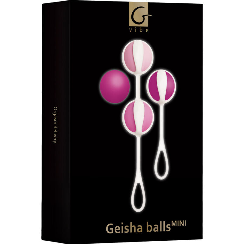 G-VIBE - CONJUNTO 4 GEISHA BALLS MINI ROXO