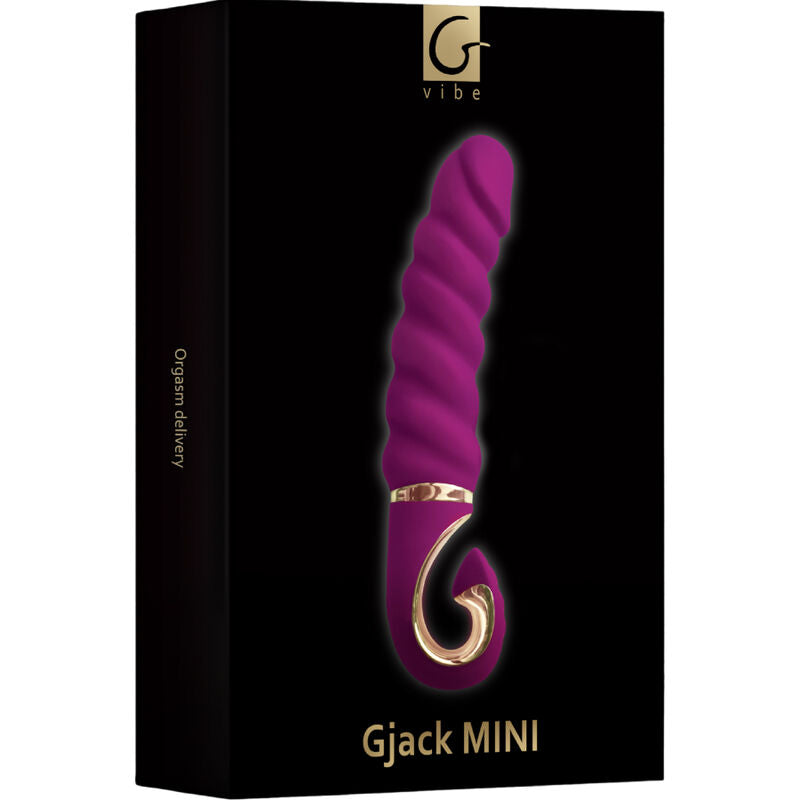 G-VIBE - GJACK MINI VIBRADOR DE SILICONA ROXO