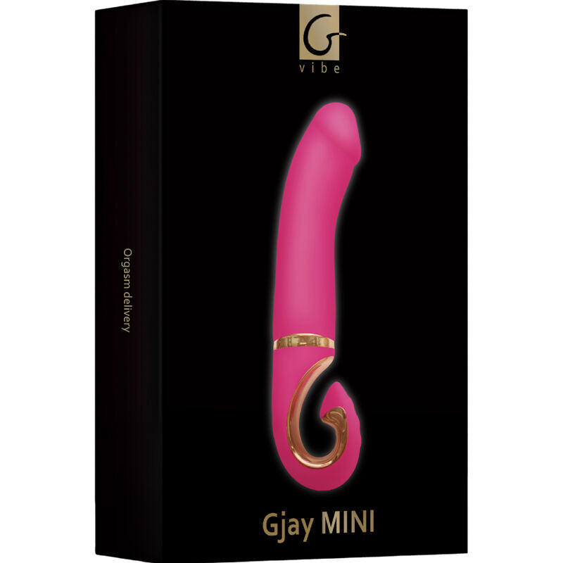 G-VIBE - VIBRADOR DE SILICONA GJAY MINI ROSA