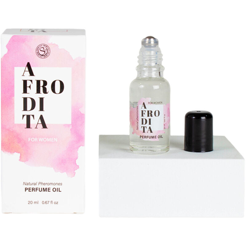 SECRETPLAY - AFRODITA PERFUME EM ÓLEO COM FEROMONAS MULHER 20 ML