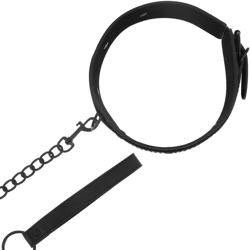 INTENSO - FETISH COLAR DE COURO VEGANO