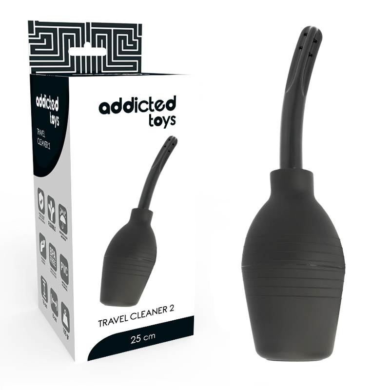 JUGUETES ADICTO - APRIETA LIMPIA NEGRO