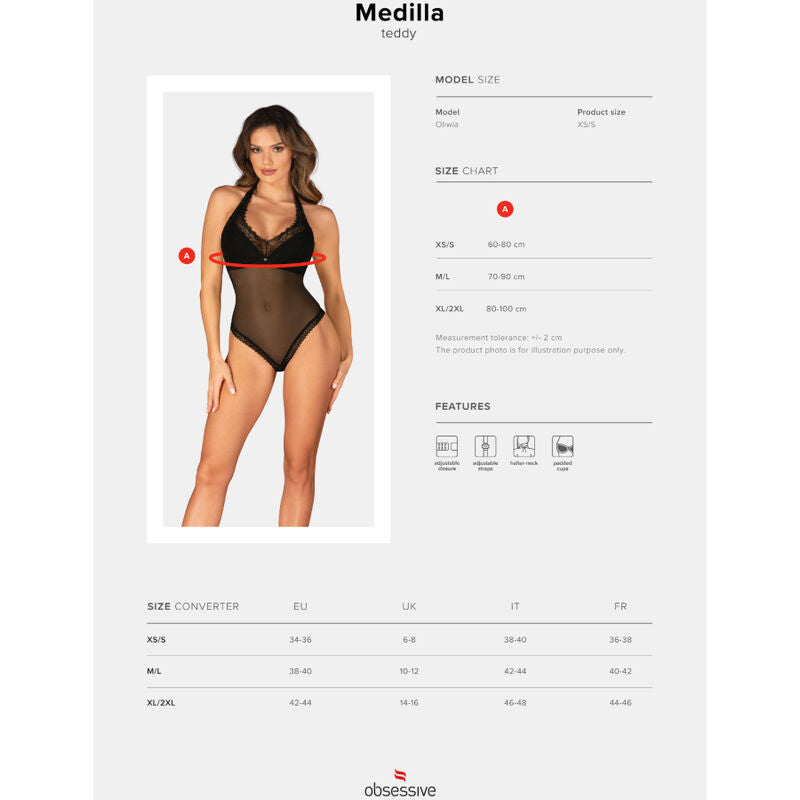 Obsesión - Medilla Teddy XL/XXL