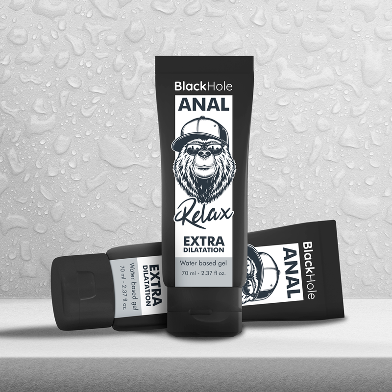 Black Hole - Gel Base de Agua Dilatação Anal 70 ml