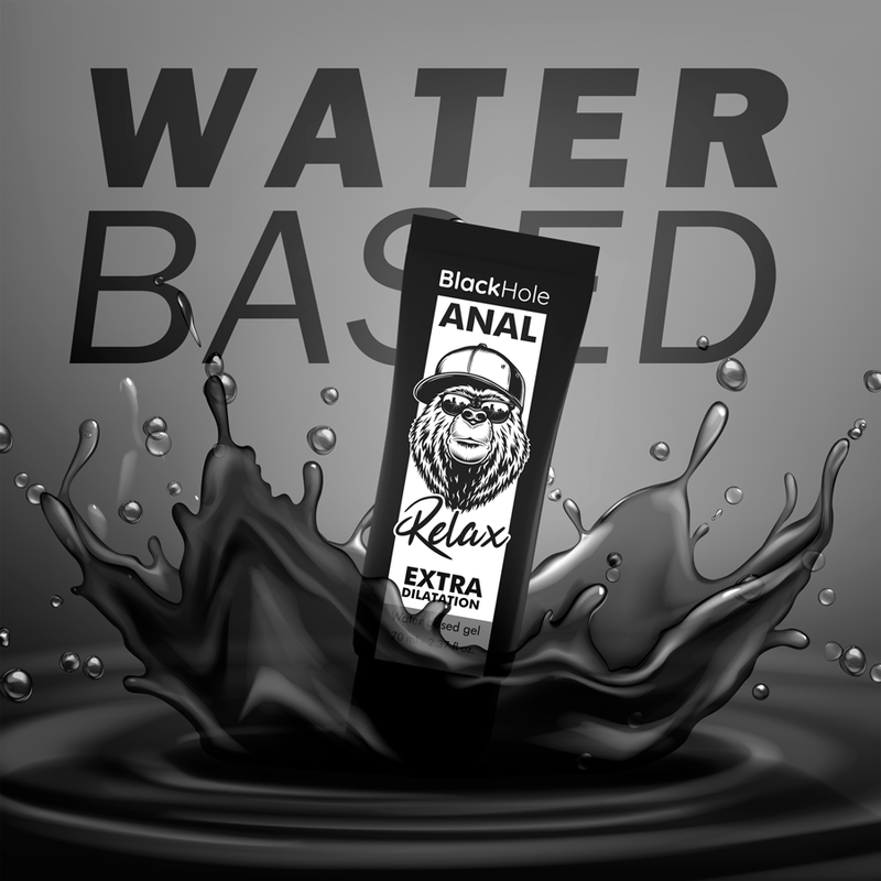 Black Hole - Gel Base de Agua Dilatação Anal 70 ml