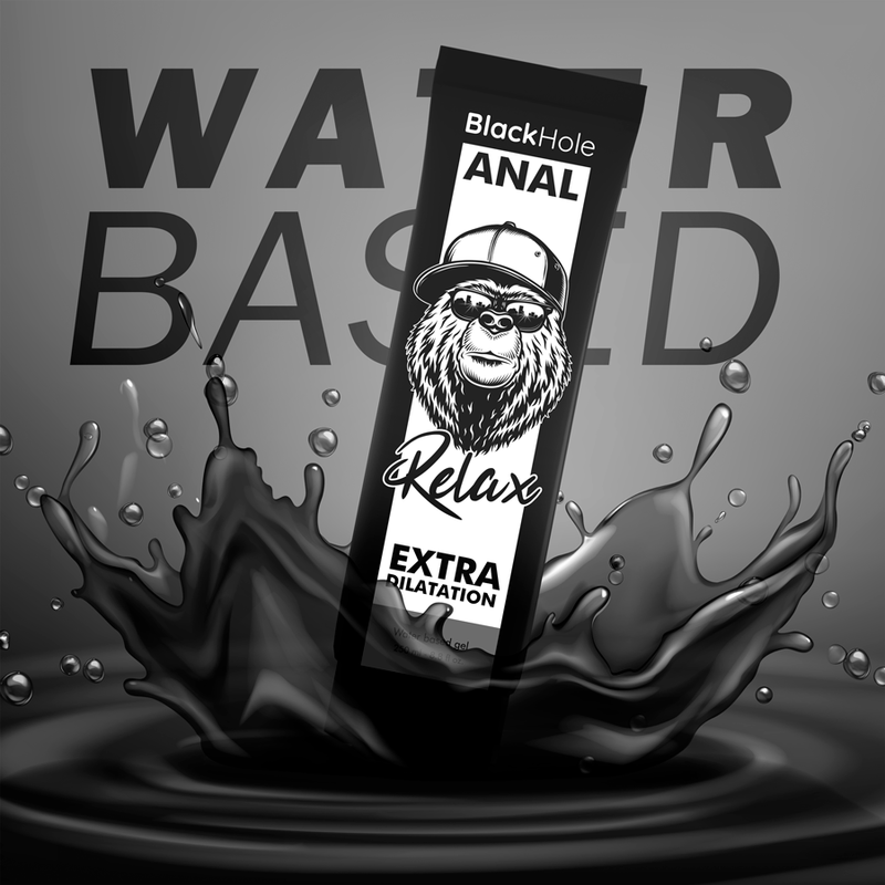 BLACK HOLE - GEL À BASE DE ÁGUA DILATAÇÃO ANAL 250 ML