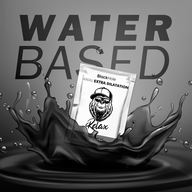 BLACK HOLE - GEL A BASE DE ÁGUA EXTRA DILATAÇÃO 6 ML