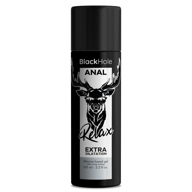 Black Hole - Gel Base De Silicona Dilatação Anal 100 Ml