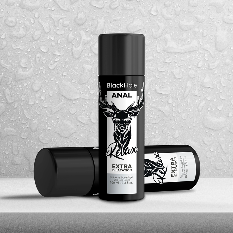 Black Hole - Gel Base De Silicona Dilatação Anal 100 Ml
