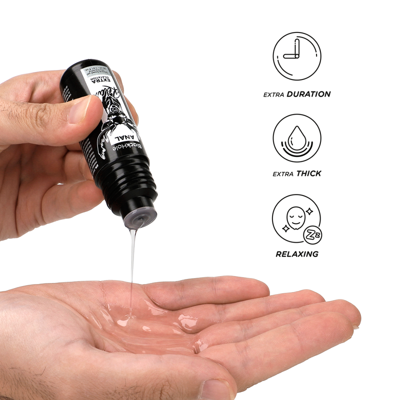 Black Hole - Gel Base de Silicona Dilatação Anal 30 ML