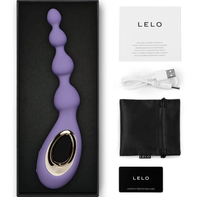 Lelo - Masaje Anal Violeta Soraya Beads
