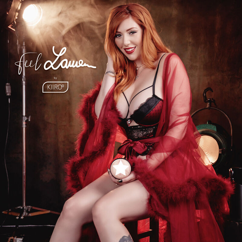 KIIROO - FEEL LAUREN PHILLIPS STARS COLLECTION MASTURBADOR POWERBLOW COMPATÍVEL