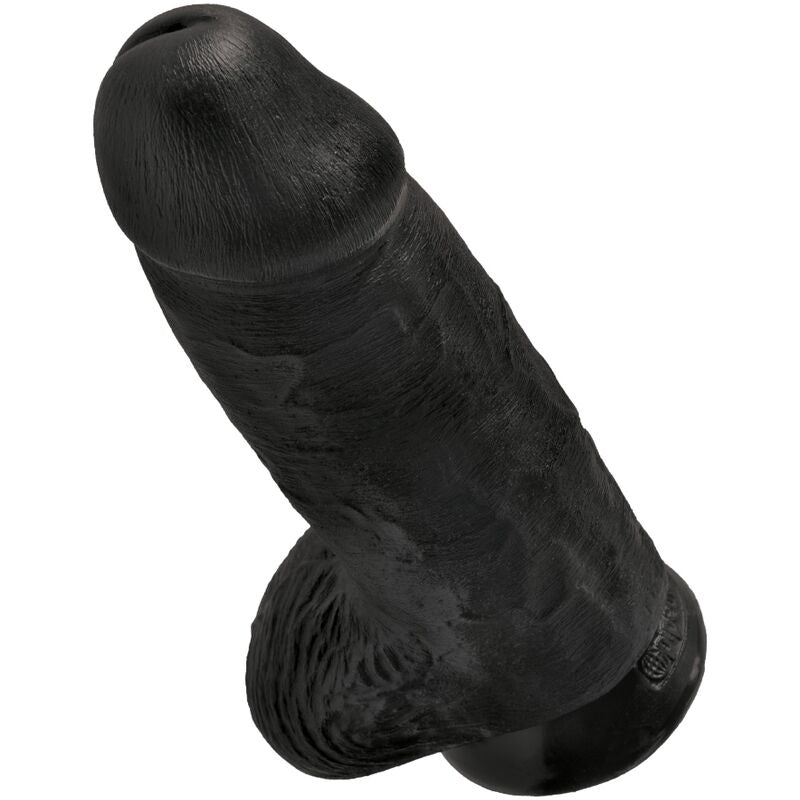 KING COCK - DILDO REALISTA CHUBBY 23 CM PRETO